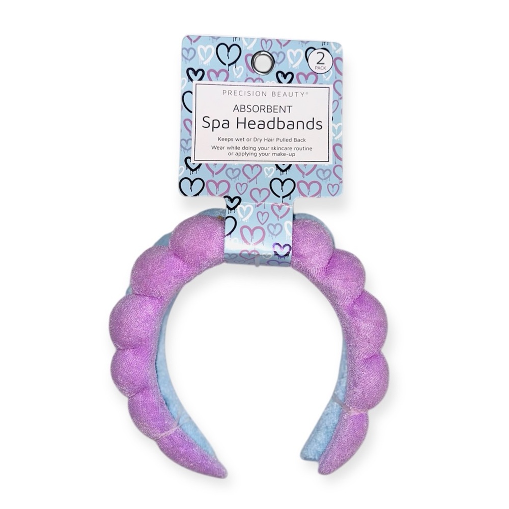 New 2pc Spa Headband Set